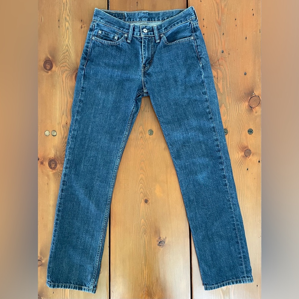 Levi's 514 Blue Straight Jeans Classic Fit